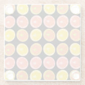 Dessous-de-verre En Verre Citrus Candy Lemon Fruit Motif (Dos)