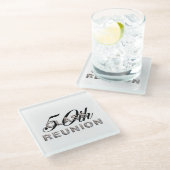 Dessous-de-verre En Verre Classe TEE Réunion (Incliné)