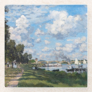 Dessous-de-verre En Verre Claude Monet - Le Bassin à Argenteuil