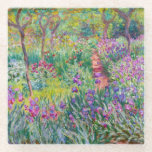 Dessous-de-verre En Verre Claude Monet - Le jardin d'Iris à Giverny<br><div class="desc">Jardin d'Iris à Giverny / Jardin d'Artiste à Giverny - Claude Monet,  1899-1900</div>
