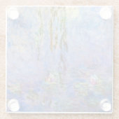 Dessous-de-verre En Verre Claude Monet - Lys d'eau (Dos)