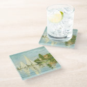 Dessous-de-verre En Verre Claude Monet. Régates à Argenteuil (Incliné)