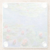 Dessous-de-verre En Verre Claude Monet's Water Lilies (Dos)