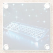 Dessous-de-verre En Verre Clavier Ultimate Illuminé (Dos)