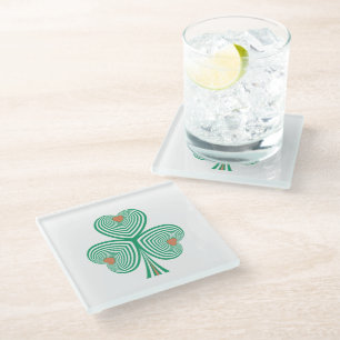 Dessous-de-verre En Verre Clover