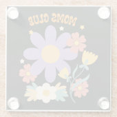 Dessous-de-verre En Verre Club des mamans (Dos)