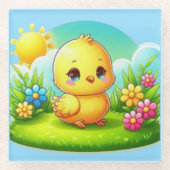 Dessous-de-verre En Verre Coaster (Devant)