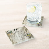 Dessous-de-verre En Verre Coasters Love is All there is (Incliné)