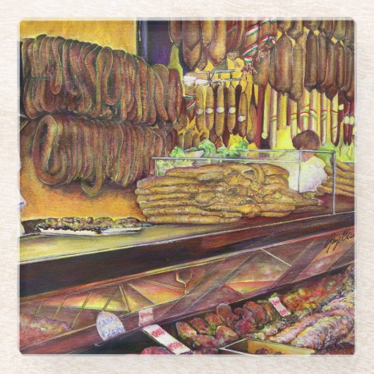 Dessous-de-verre En Verre Cochon, Budapest (Devant)