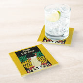 Dessous-de-verre En Verre Cocktail Piña Colada (Incliné)
