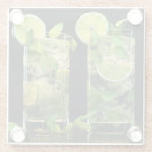 Dessous-de-verre En Verre Cocktails Mojito (Dos)