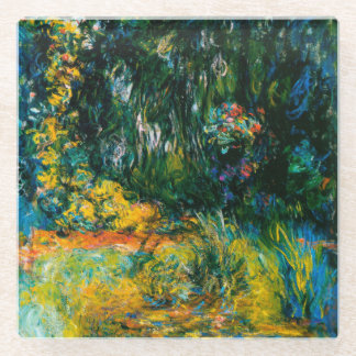 Dessous-de-verre En Verre Coin du bassin des Nympheas - Claude Monet