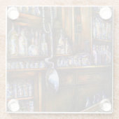 Dessous-de-verre En Verre Compris implicitement (Dos)