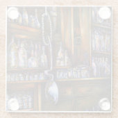 Dessous-de-verre En Verre Compris implicitement (Dos)