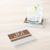 Dessous-de-verre En Verre Conception professionnelle moderne et minimale | B (Incliné)