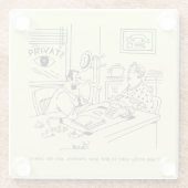 Dessous-de-verre En Verre Conclusion des parents (Dos)