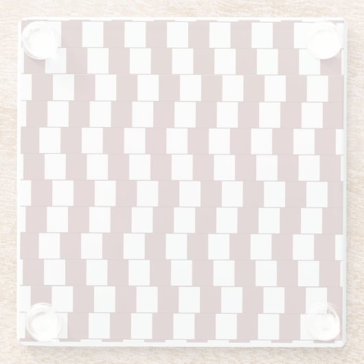 Dessous-de-verre En Verre Confusing lines (Dos)