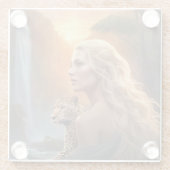 Dessous-de-verre En Verre Conserver ou concevoir votre propre (Dos)