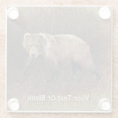 Dessous-de-verre En Verre Cook bear (Dos)