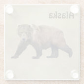 Dessous-de-verre En Verre Cook bear (Dos)