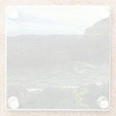 Dessous-de-verre En Verre Cook's Chasm, cap Perpetua, Oregon (Dos)