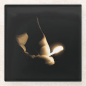 Dessous-de-verre En Verre Correspondance Lit (Devant)