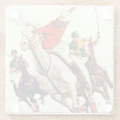 Dessous-de-verre En Verre Correspondance Polo (Dos)