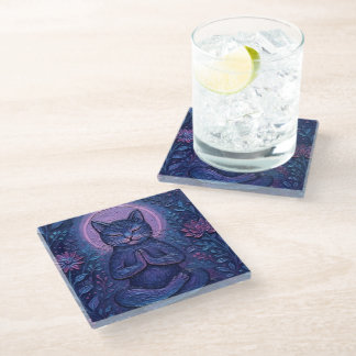 Dessous-de-verre En Verre CosmicGardenDream