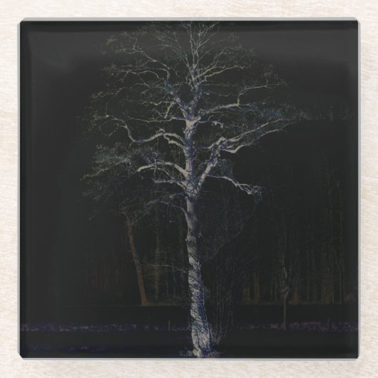 Dessous-de-verre En Verre Côté foncé 3 coastercnm (Devant)