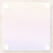 Dessous-de-verre En Verre coucher de soleil (Dos)