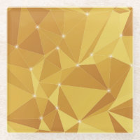 Couleurs cool de plusieurs formes en polygones d'o