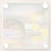 Dessous-de-verre En Verre Couleurs d'automne (Dos)