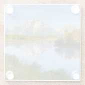 Dessous-de-verre En Verre Courbure d'Oxbow (Dos)