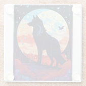 Dessous-de-verre En Verre Coussin CosyDream (Dos)