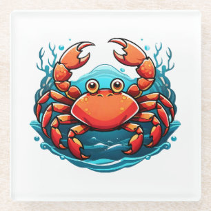 Dessous-de-verre En Verre crabe-drole