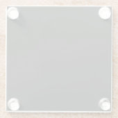 Dessous-de-verre En Verre Create Your Own - Customizable Blank (Dos)