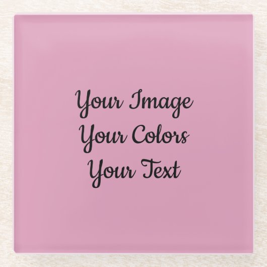 Dessous-de-verre En Verre Créez vos propres (Devant)