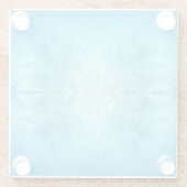 Dessous-de-verre En Verre cristal de glace (Dos)