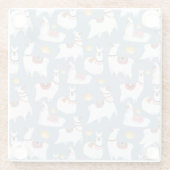 Dessous-de-verre En Verre Cute Llamas (Dos)