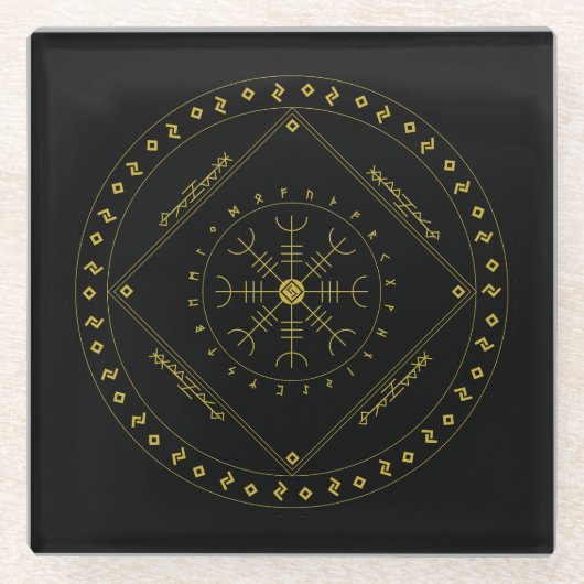 Dessous-de-verre En Verre Cycles Glass Coaster (Devant)