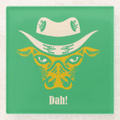 Dessous-de-verre En Verre Dah ! (Devant)