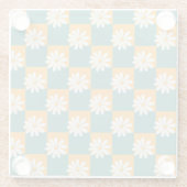 Dessous-de-verre En Verre Daisy (Dos)