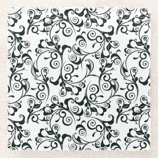 Dessous-de-verre En Verre Damassé (Devant)