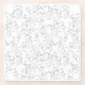 Dessous-de-verre En Verre Damassé (Dos)