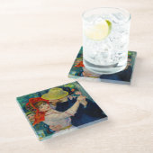 Dessous-de-verre En Verre Danse à Bougival Pierre Renoir (Incliné)