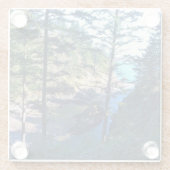 Dessous-de-verre En Verre Dead Man's Cove, Cape Disdéception, WA (Dos)