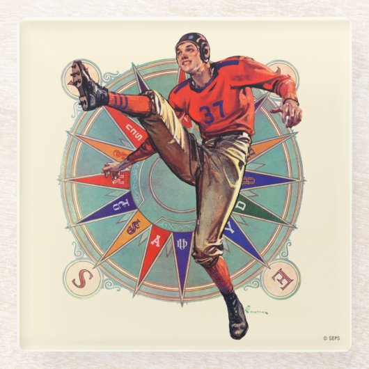 Dessous-de-verre En Verre Début (Devant)