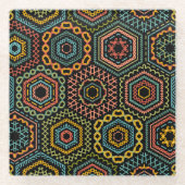 Dessous-de-verre En Verre décoration (Devant)