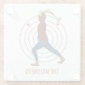 Dessous-de-verre En Verre Défilement Ax (Dos)