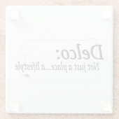 Dessous-de-verre En Verre Delco Lifestyle (Dos)